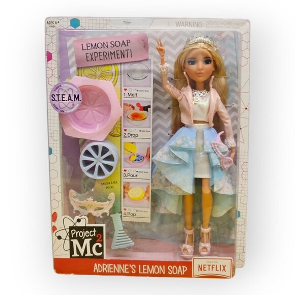 Project MC2 Adrienne’s Lemon Soap Experiment Doll - Picture 1 of 6